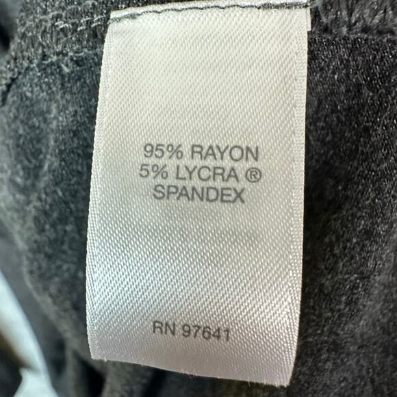 J Jill Wearever Collection Dress Womens Extra Small Gray Tie Waist Neutral Comfy - Picture 10 of 15